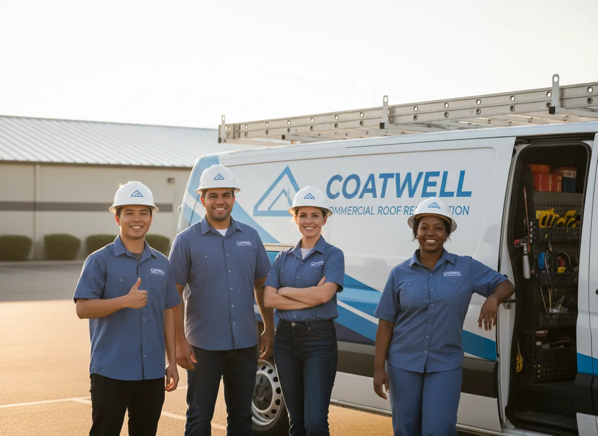 Commercial roof coating company in Laura, OH
